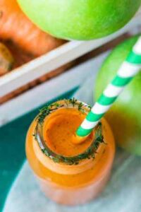 apple for carrot apple and ginger juice