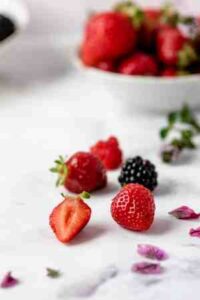 an assortment of functional food berries